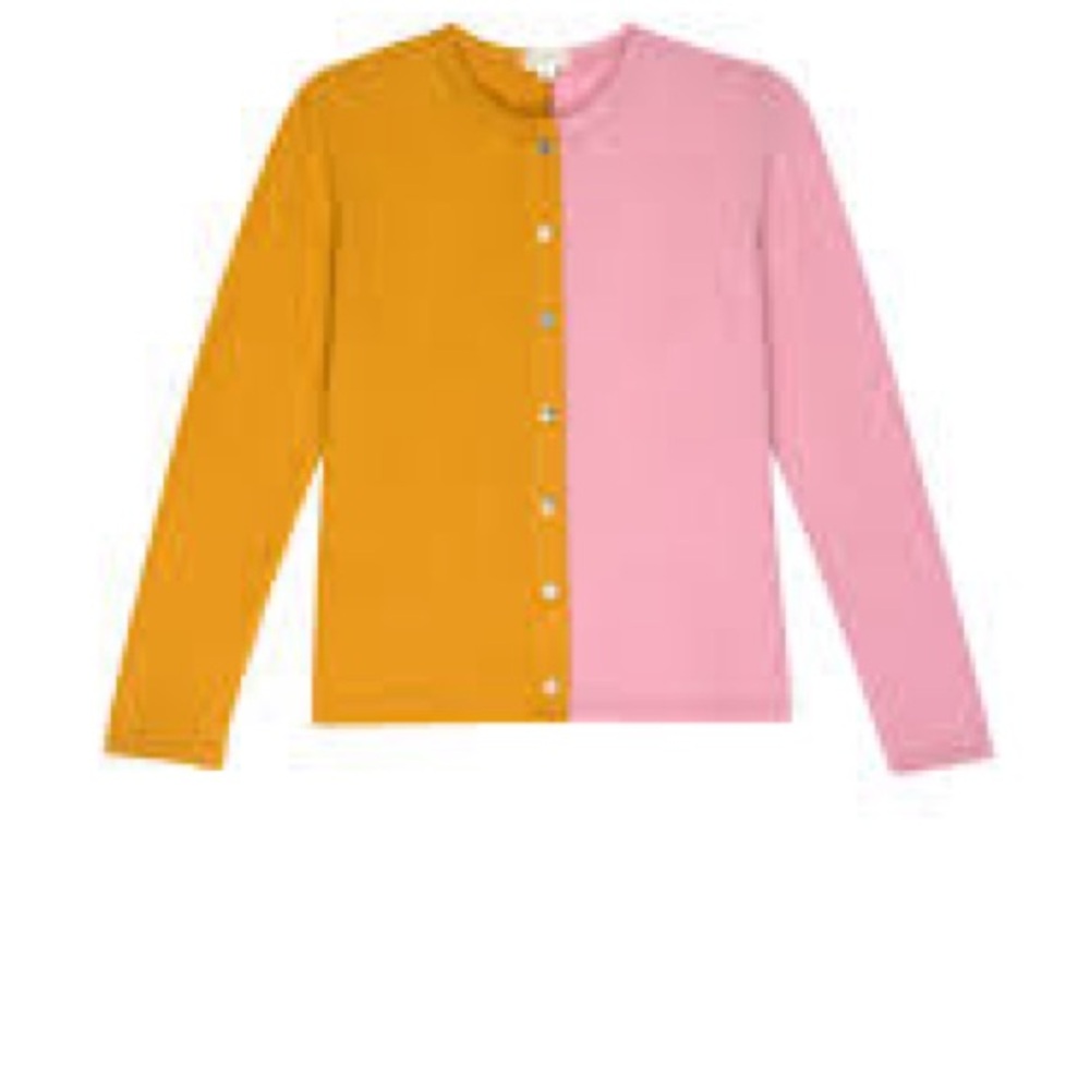 Donni Two-Tone Cardigan